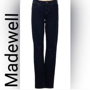 MADEWELL| Dark Blue Wash Skinny Skinny Jeans Size 26x32